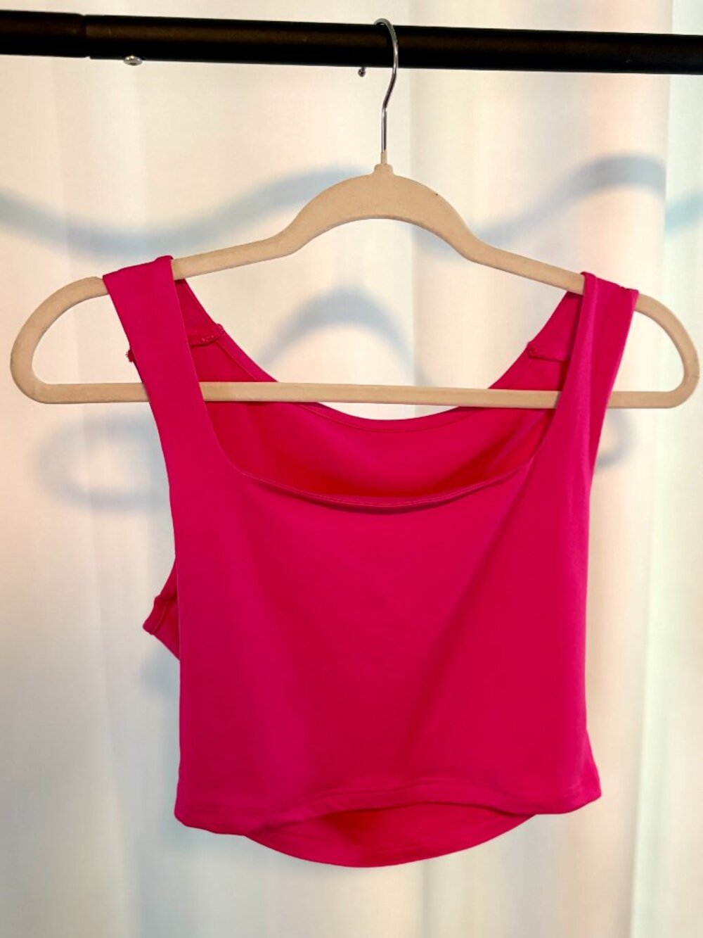 Neon Pink Crop Top